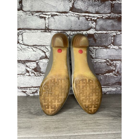 Camper Gray Leather High Heel Lace Up Oxfords Shoes Women Sz 38EU/7.5M US - Picture 6 of 16